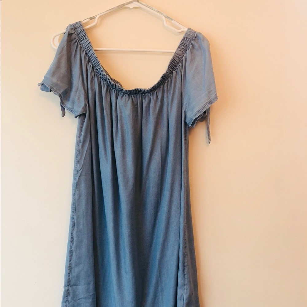 F21 plus size Chambray Dress